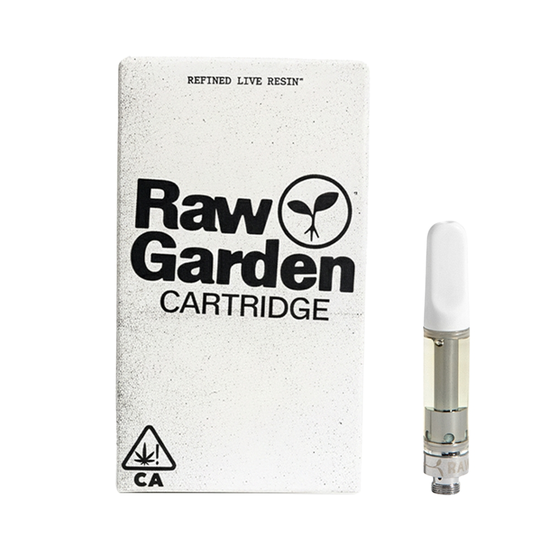 raw garden - 1 gram - refined live resin cartridge - Hella Jelly - for weed delivery in LA