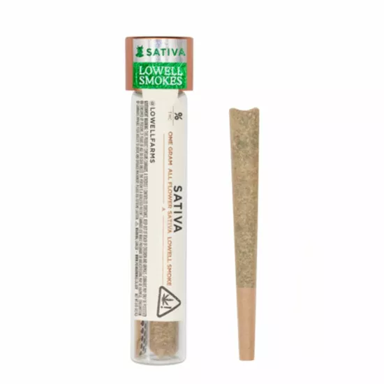 sativa - lowell farms - single pre roll - weed delivery