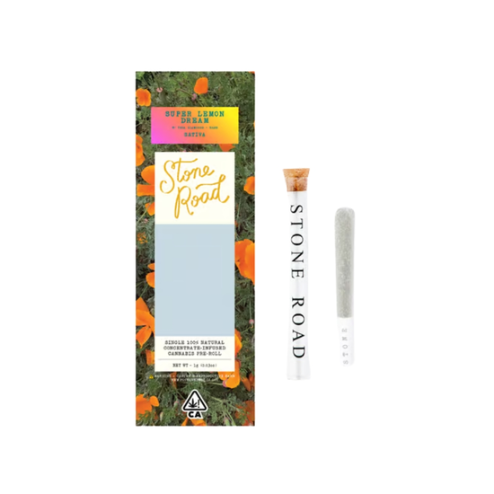 Stone Road - Super Lemon Dream - Hash Infused Single Pre-Roll - Weed Delivery