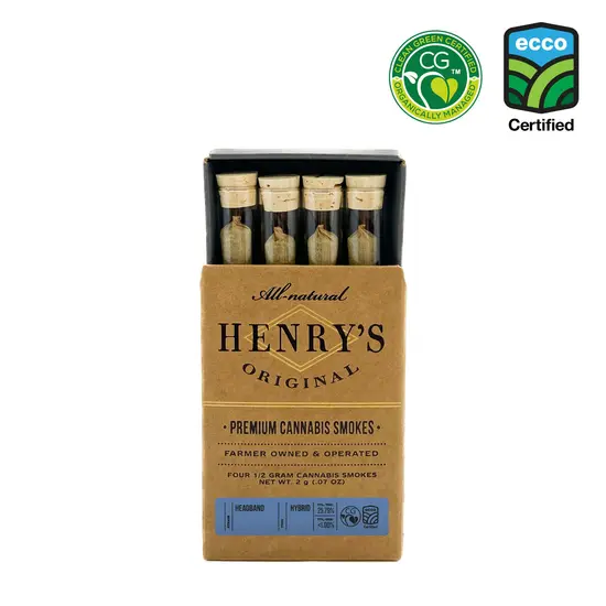Henry's Original - Headband - Pre-Roll 4 Pack - Weed Delivery in Los Angeles
