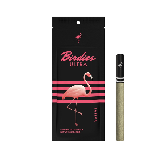 Birdies - Ultra - Sativa Infused Pre-Rolls - 3 Pack - Weed Delivery in Los Angeles