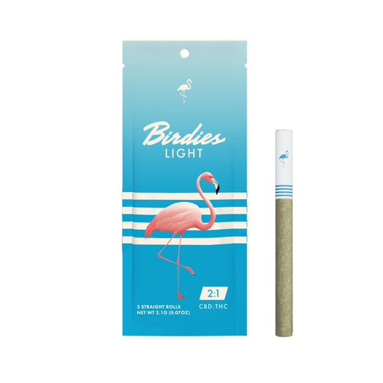 Birdies - Classic - Lights High CBD Pre-Rolls - 3 Pack - Weed Delivery in Los Angeles
