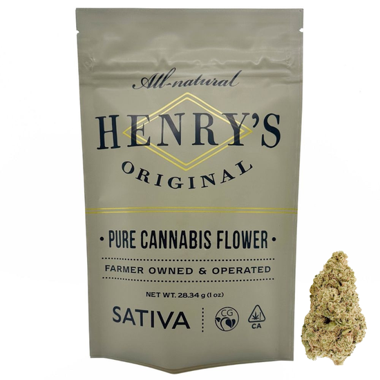 Henry's Original - Gorilla Diesel - 28g - Pouch Flower - Weed Delivery in Los Angeles
