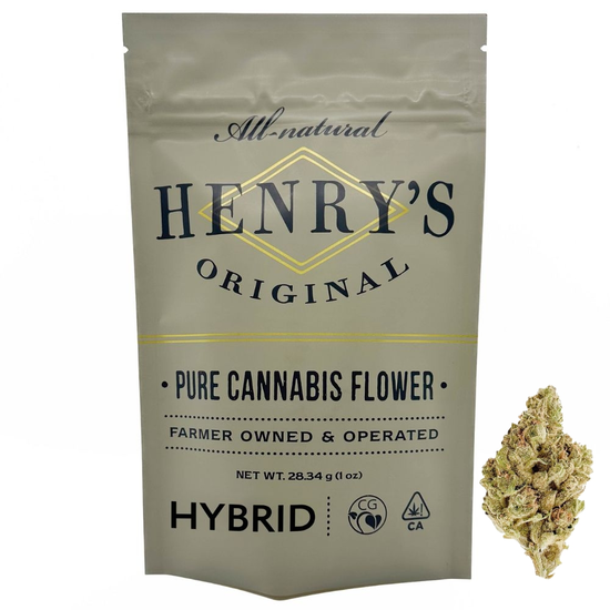 Henry's Original - Black Lime Reserve - Pouch Flower - Weed Delivery in Los Angeles