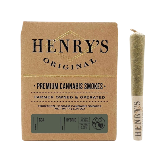 Henry's Original - GG4 - Pre-Roll Pack - Weed Delivery in Los Angeles