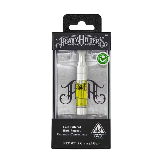 Heavy Hitters - Ultra - 1 Gram Cartridge - Hybrid - Weed Delivery in Los Angeles