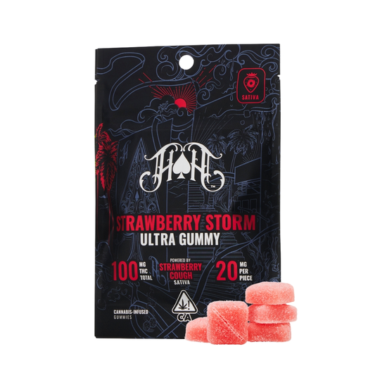 Heavy Hitters - Strawberry Storm - Ultra - Gummies for Delivery in LA