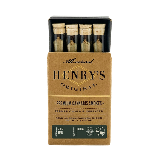 Henry's Original - Sensi Star - Pre-Roll Pack - Weed Delivery in Los Angeles