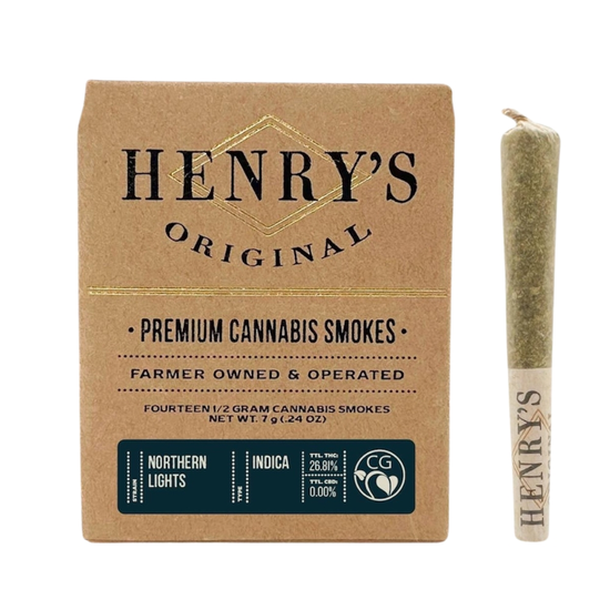 Henry's Original - Northern Lights - Pre-Roll Pack - Weed Delivery in Los Angeles