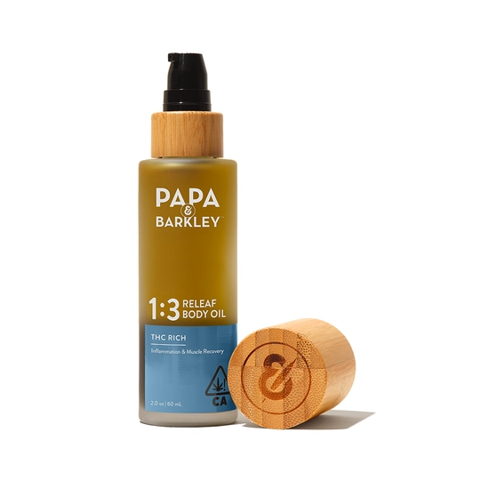 Papa & Barkley - 1:3 releaf body oil - thc rich - 60mL