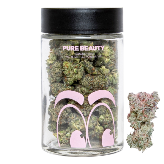 pure beauty - indica - cannabis flower - weed delivery