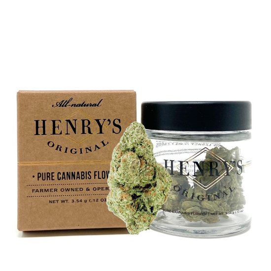 Henry's Original - Cherry Garcia - Kraft Jar Flower - Weed Delivery in Los Angeles