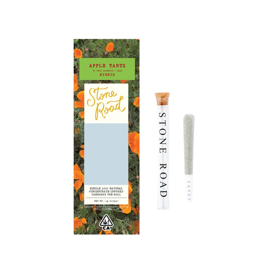 Stone Road - Apple Tartz - Hash-Infused Single Pre-Roll - Weed Delivery