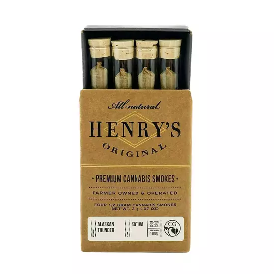 Henry's Original - Alaskan Thunder - Pre-Roll Pack - Weed Delivery in Los Angeles