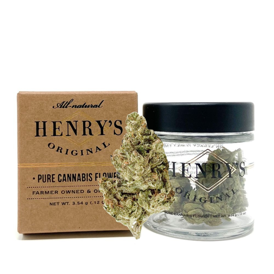 Henry's Original - King Louis XIII - Craft Jar Flower - Weed Delivery in Los Angeles