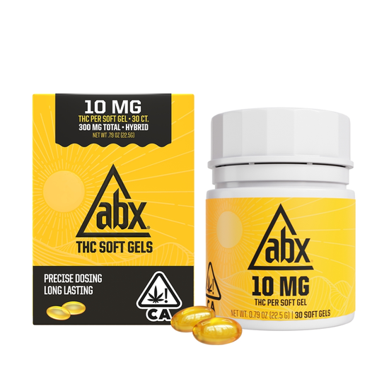 ABX - THC Soft Gels - 10mg (30 Count) | HERB - Weed Delivery