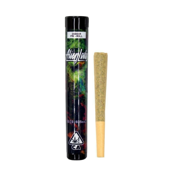 alien labs - permanent shade - indica - pre-roll for weed delivery