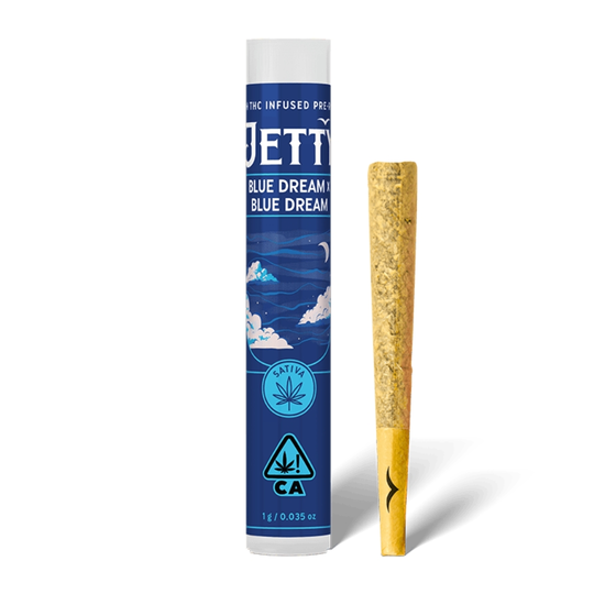 Jetty - Blue Dream - 1 gram - infused pre-roll - weed delivery in LA