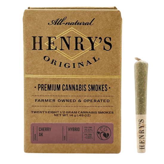 Henry's Original - Cherry AK - Pre-Roll Pack - Weed Delivery in Los Angeles 