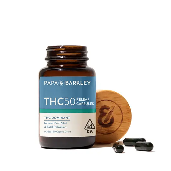 Papa & Barkley | THC50 Releaf Capsules | 20ct | HERB