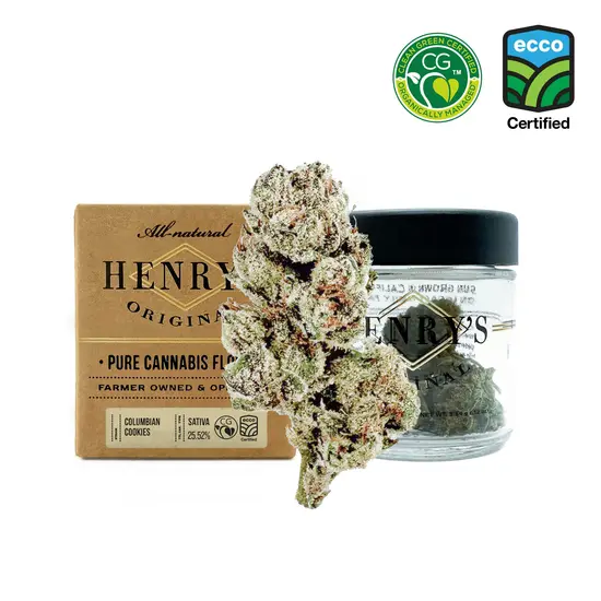 Henry's Original | Columbian Cookies | Craft Jar | 3.5g | HERB