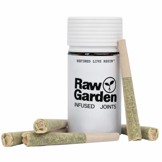 Raw Garden | Infused Joints | Refined Live Resin | 5pk | HERB