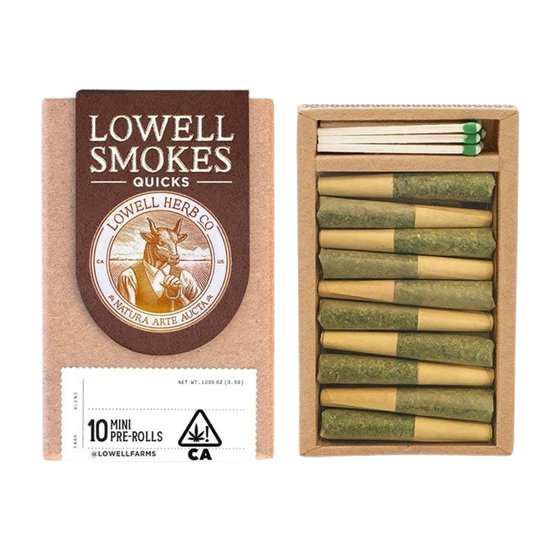 Lowell | The Relaxing | Indica Mini Pre-Rolls 10pk | HERB
