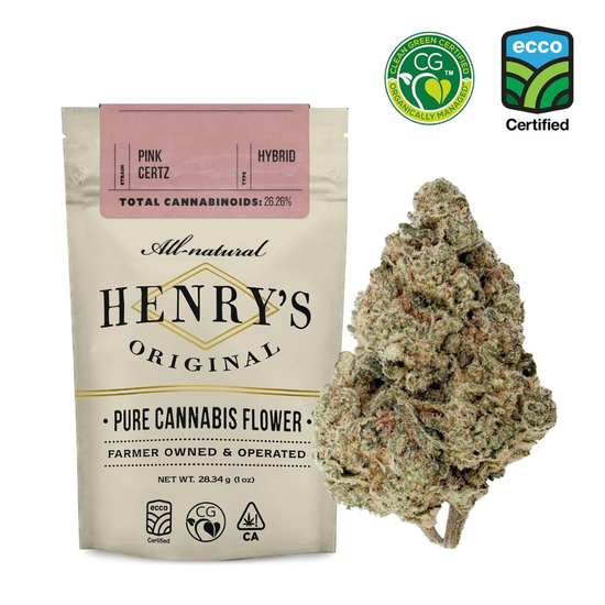 Henry's Original | Pink Certz | Big Buds | 28g | HERB
