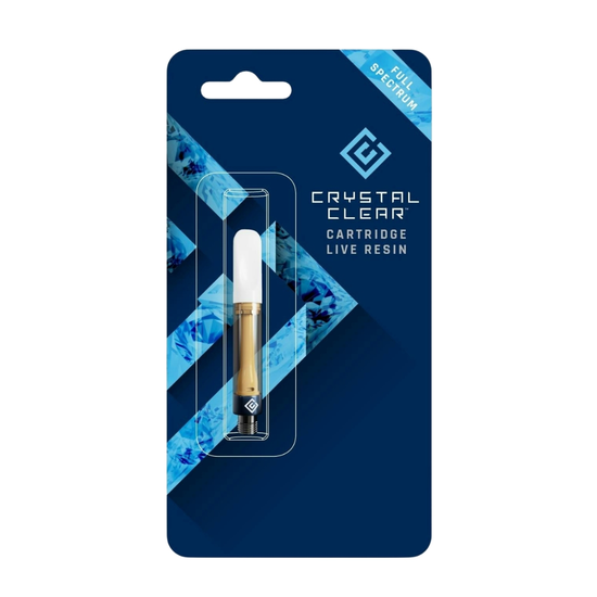 Crystal Clear | Purple Kush | Live Resin Cart | 1g | HERB