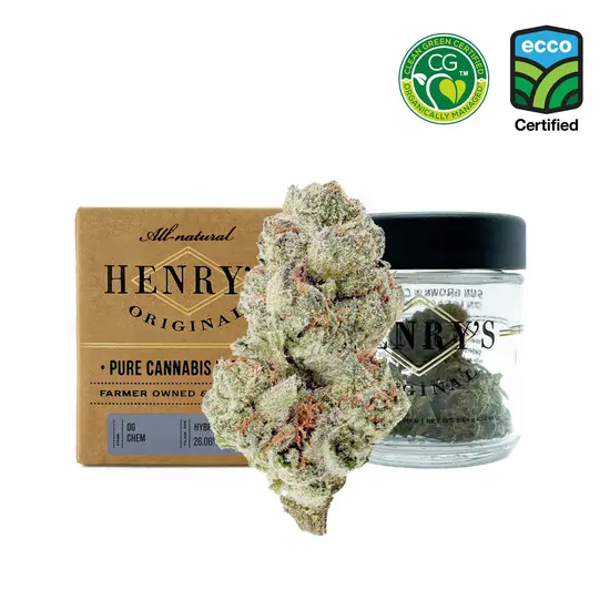Henry's Original | OG Chem | Craft Jar | 3.5g | HERB