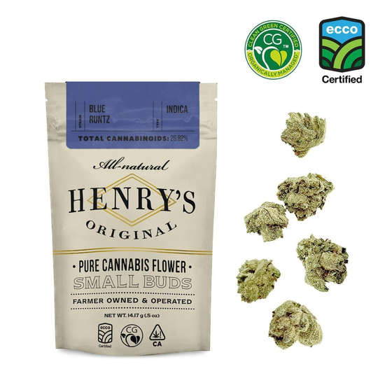 Henry’s Original | Blue Runtz | Small Buds | 14g | HERB