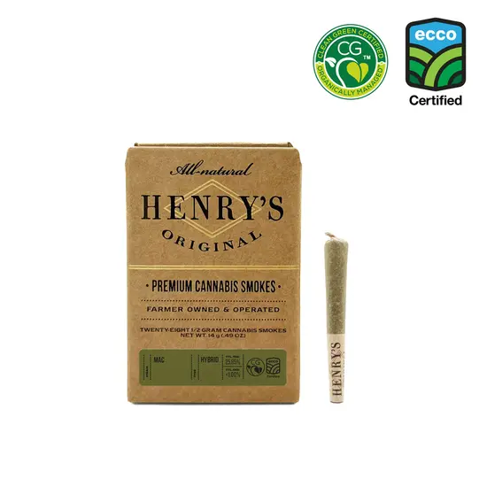Henry’s Original | MAC | Pre-Roll 28pk | HERB