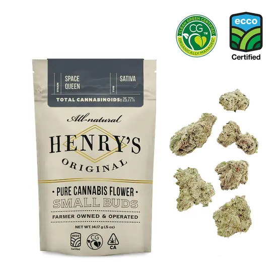 Henry’s Original | Space Queen | Small Buds | 14g | HERB